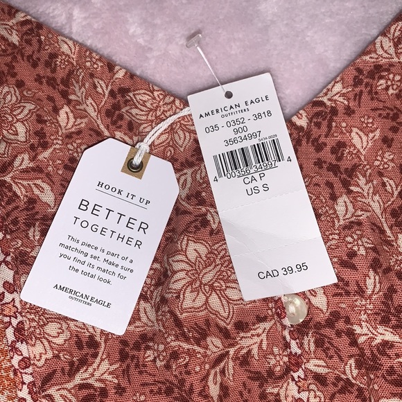 brand new American eagle boho tank top - US SMALL - Picture 5 of 5